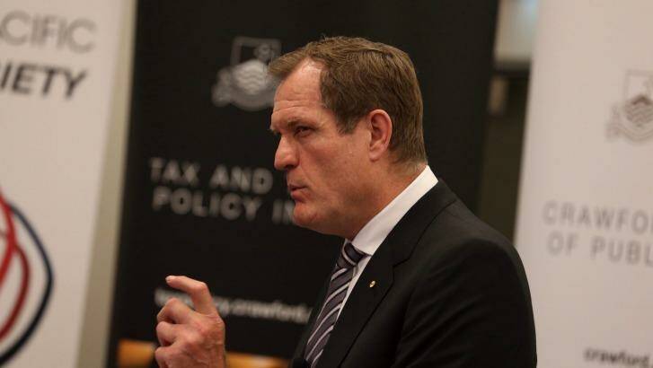 Chris Jordan, commissioner of Australian Tax Office. Photo: Andrew Meares