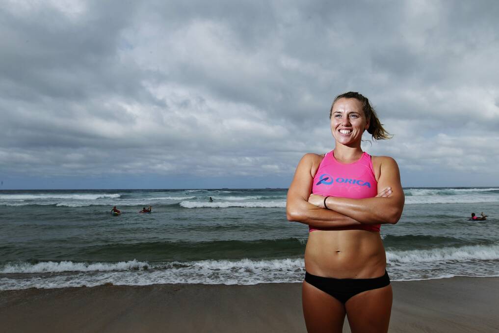 TITLES-BOUND: Cooks Hill Surf Life Saving Club's Allira Richardson has been selected to compete at the NSW Interstate Surf Life Saving titles in January.