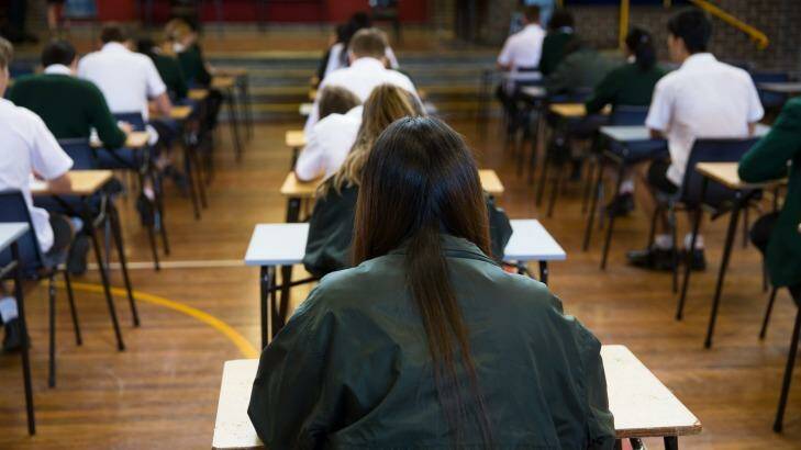 A Fairfax Media analysis of MySchool data shows that schools are pulling in more than 25 per cent of their income from private sources.  Photo: Janie Barrett