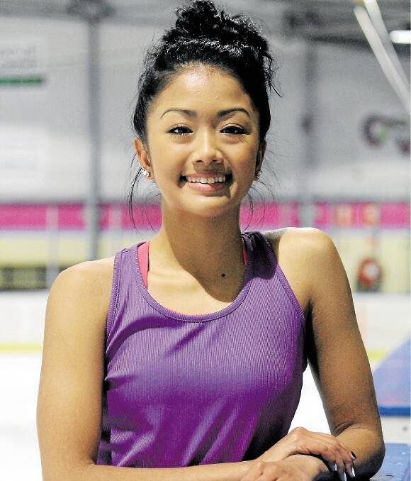 16-year-old international figure skater Renee Hambly, from Tingira Heights.