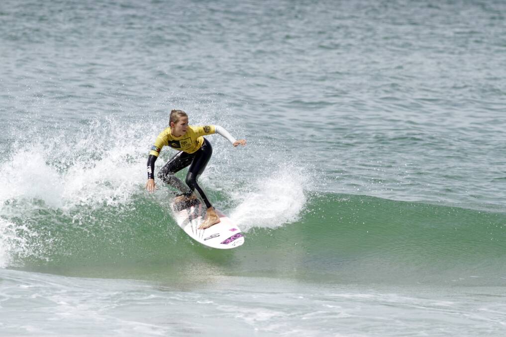 Surfer Madison Poole.