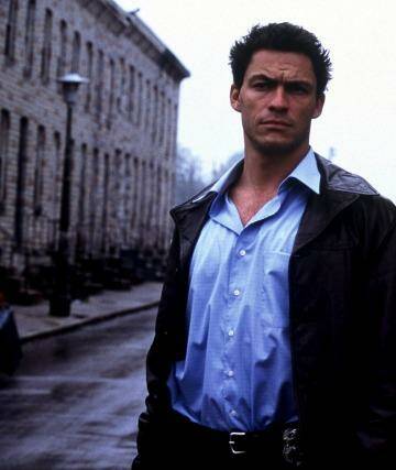 Dominic West as Detective Jimmy McNulty in 
The Wire.