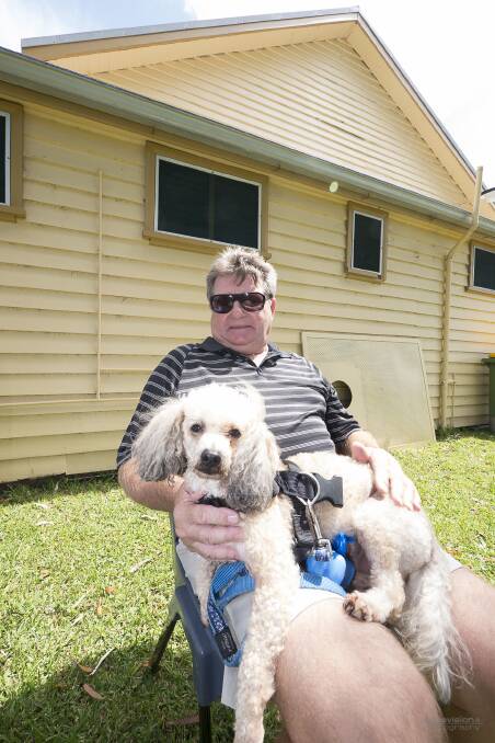 HELPING: Danny Smith, of Mount Hutton, is a foster carer for CARE For Pets.