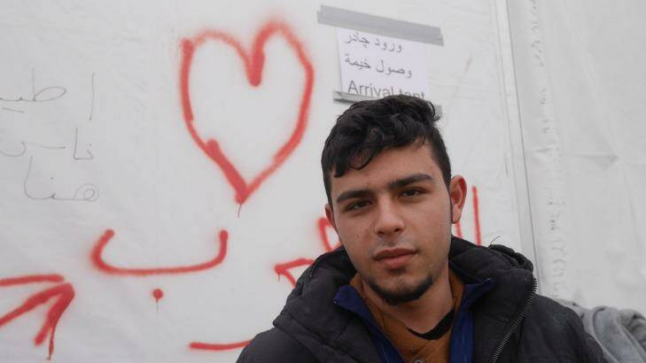 Syrian refugee Shade, 21. Photo: Nick Miller