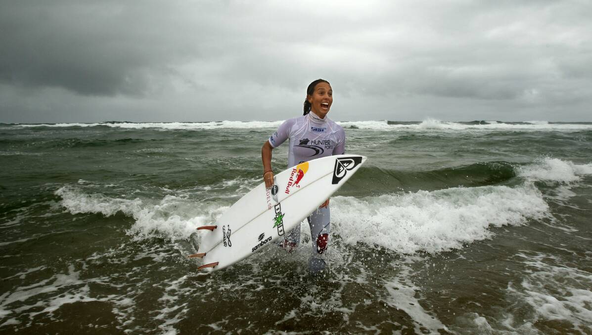 STRONG SUPPORTER: Sally Fitzgibbons is hoping a new sponsor can be found.