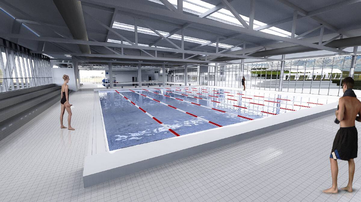EXPANSION: An artist's impression of the proposed Charlestown Leisure Centre. Artwork: Peddle Thorp Architects