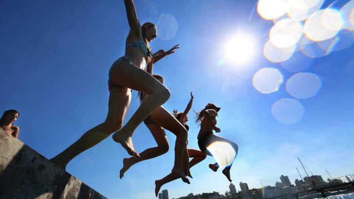 Sunlovers were expected to make the most of Sunday's warm weather.  Photo: File