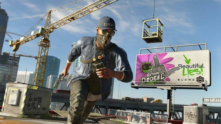 Bright and playful, <i>Watch Dogs 2</i> is a hacker's paradise. Photo: Supplied