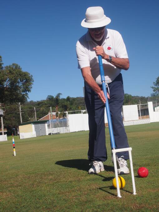John Levick croquet champion inducted into Hunter Region Hall of Fame.