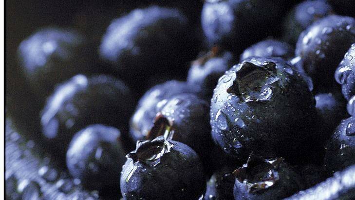 Flavour bomb: Blueberries at their best.