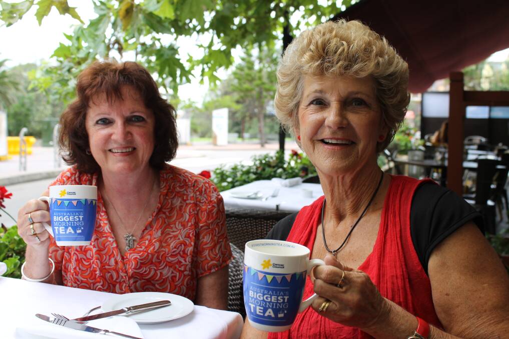 PLANS AFOOT: Sue Konnecke, of Cardiff, and Margaret Letherbarrow, of Merewether, have a quiet cuppa while planning this year's event.