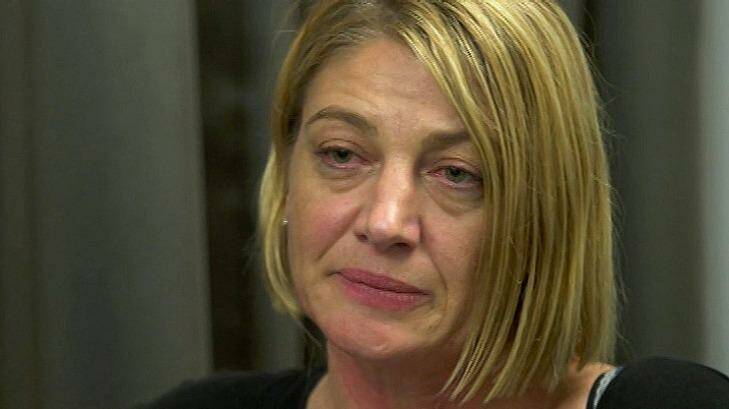 An emotional Tara Brown explains her perspective on 60 Minutes after being released from a Beirut jail following the botched child recovery story. Photo: Channel Nine