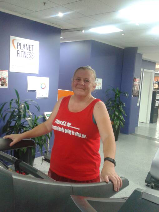 LONG RUN: Gateshead's Sarah Williams at Planet Fitness Charlestown.