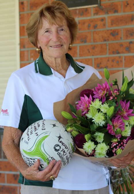 LONG SERVICE: Newcastle Netball Association president Del Saunders celebrates 60 years in sports administration.