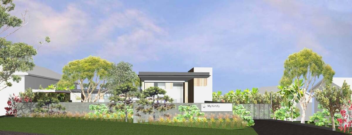 APPROVED: An artist's impression of the 96-place childcare centre in Garden Suburb, approved by Lake Macquarie City Council last week. Picture: Bourne Blue Architecture