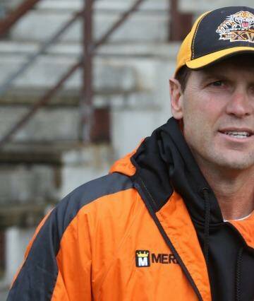 Sacked: Wests Tigers will not renew coach Mick Potter's contract. Photo: Peter Rae