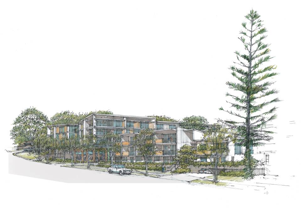 UNDER WAY: An artist's impression of the aged care facility.