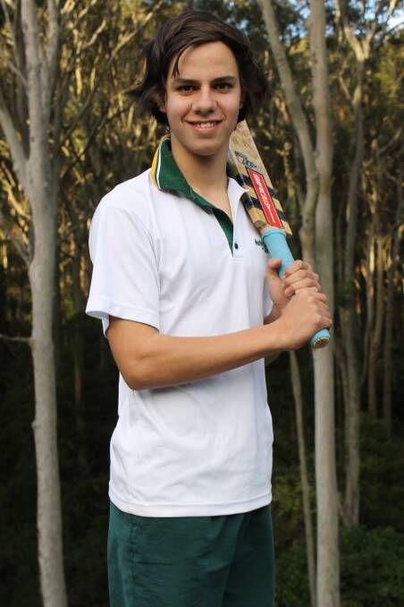 Whitebridge cricketer Zach Mace.