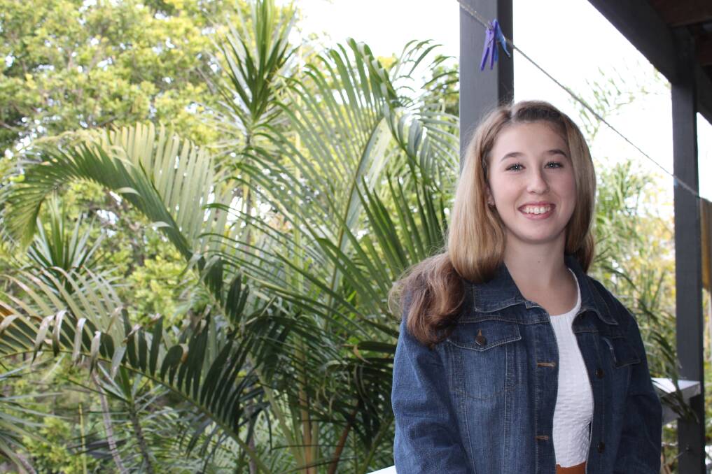 AIMING FOR THE GAMES: Warners Bay High School year 12 student Jessica Schembri will audition for a feature-artist spot in the Lake Macquarie International Children's Games later this month.