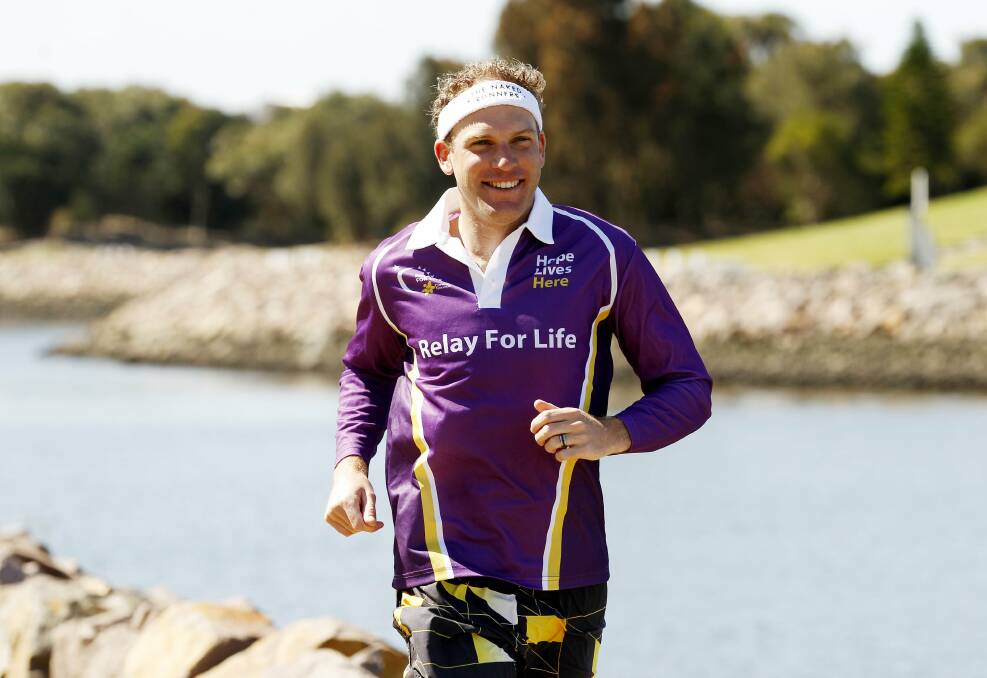 HEALTHY LIFESTYLE: Local Relay For Life patron Dave Robertson.