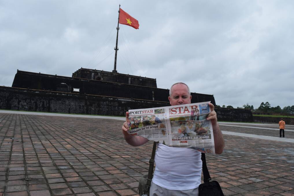 PHONE 1900 956 499: To vote for Laina Lee, 15, of Lambton, photo of The Star at the Citadel, Hue, Vietnam.
