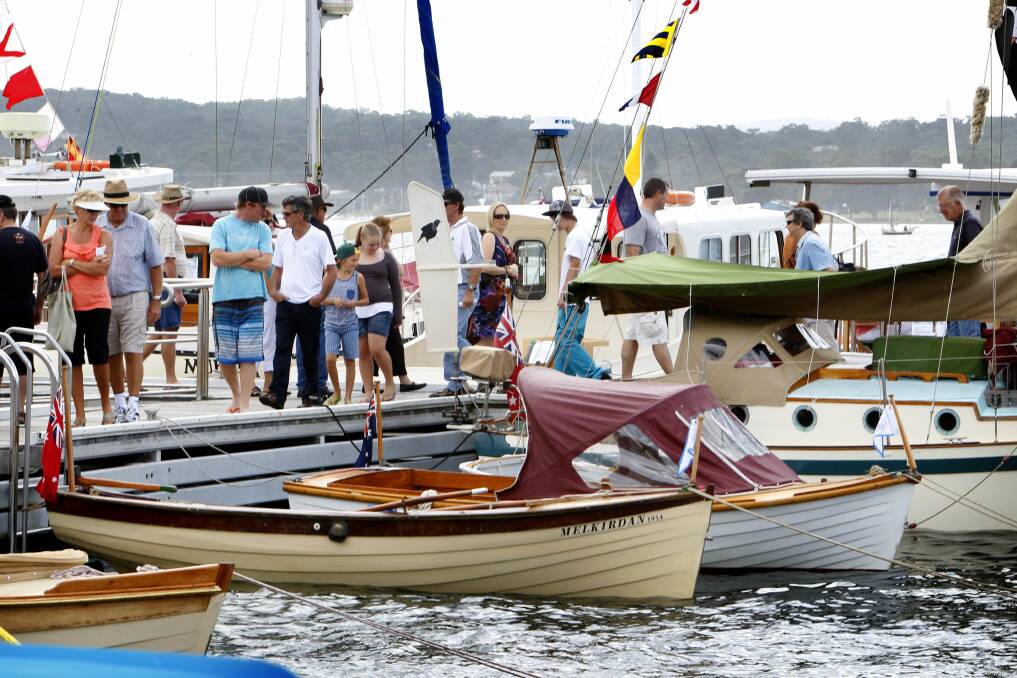 PULL FACTOR: Toronto foreshore comes alive during the Lake Macquarie Classic Boatfest.