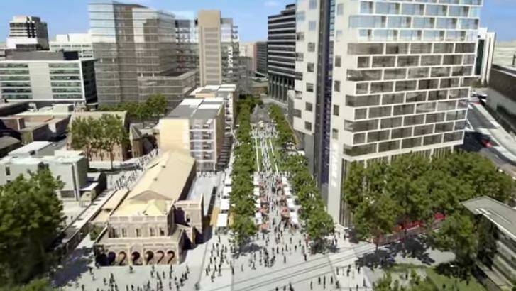 Parramatta Square artist impressions for stage 2, 5, and 6 as part of the growth in the area. Photo: Supplied