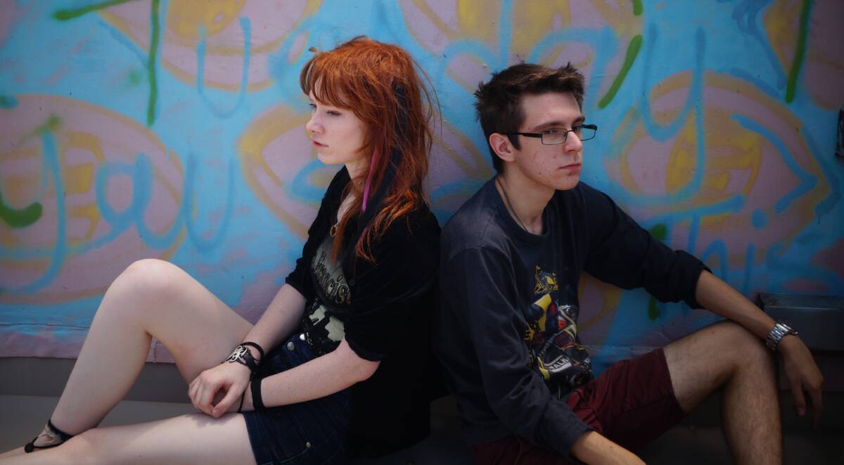 TEENAGE ANGST: One Good Thing, by Eclectic Productions, stars Chole McLean and Joel Mews.