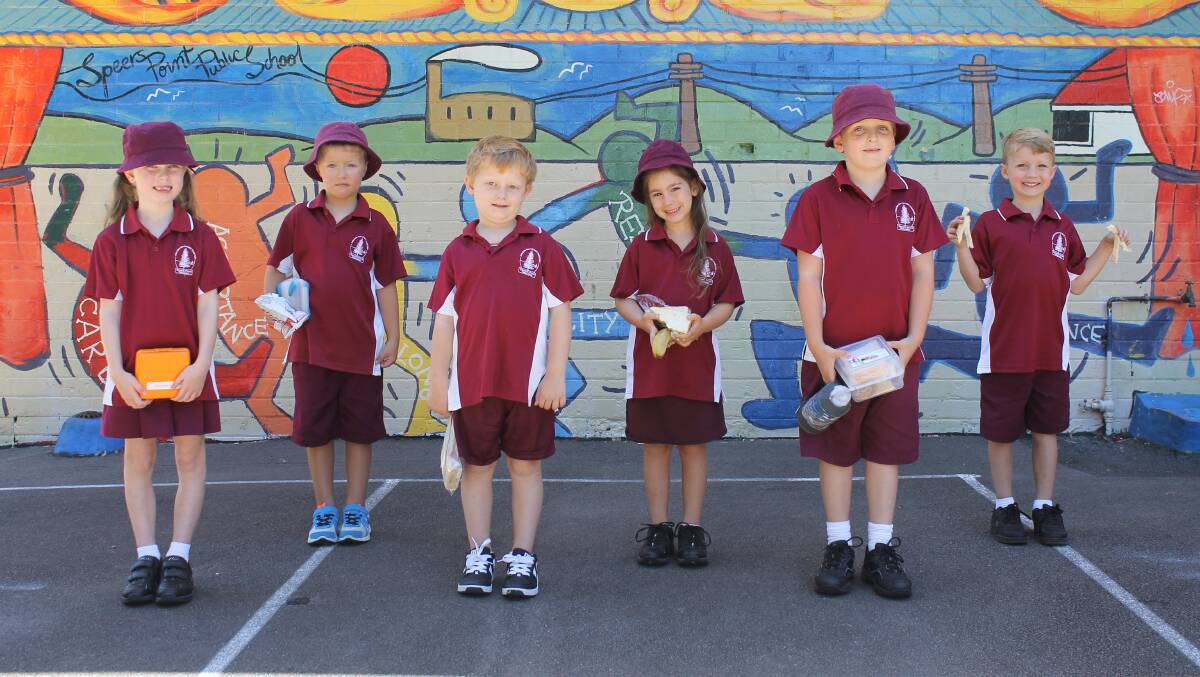 Speers Point Year 1 students 