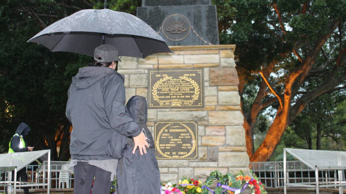 Thunderstorms force Newcastle and Lake Macquarie Anzac Day services inside