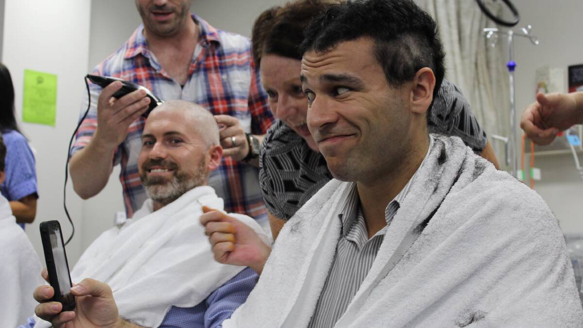 Shave For A Cure: Newcastle Private Hospital kick off campaign | PHOTOS