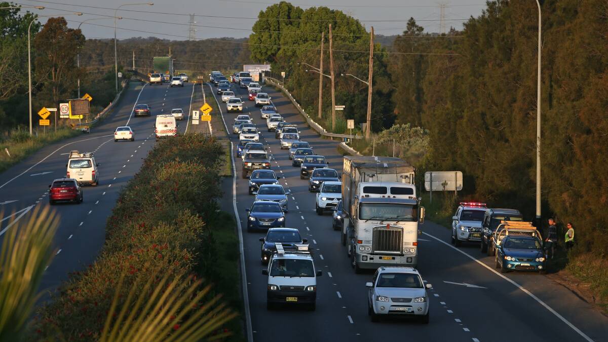 Drivers will face double demerit points for offences committed between Friday and Monday. Picture: Marina Neil