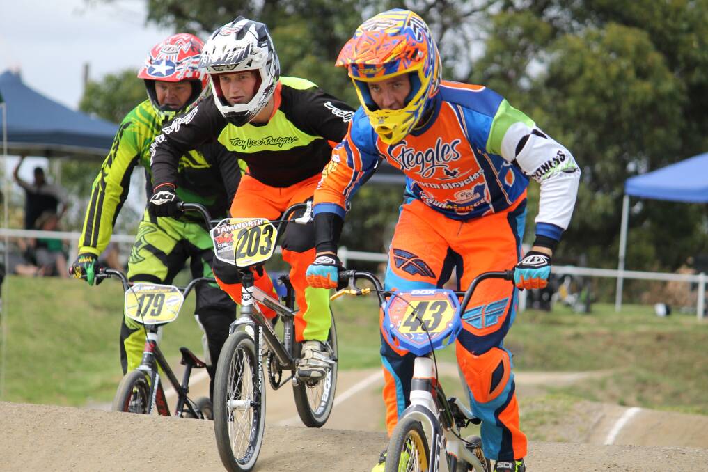 2014 Lake Macquarie International Children's Games - BMX competition on Day 3.