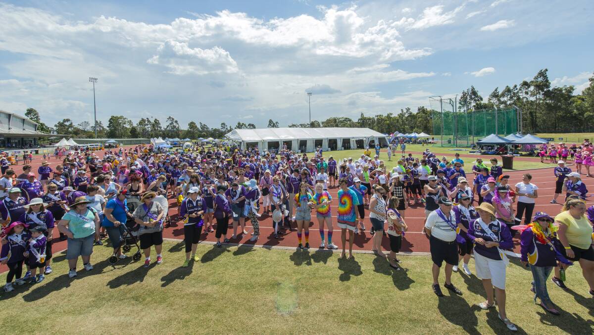 2014 Newcastle/Lake Macquarie Relay for Life at Glendale Hunter Sports Centre. Pic: Kirsten Woodforth.