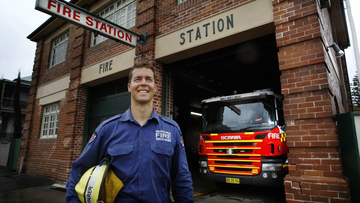 Adam Parer was a well-respected member of NSW Fire & Service, especially at his base of Hamilton fire station.