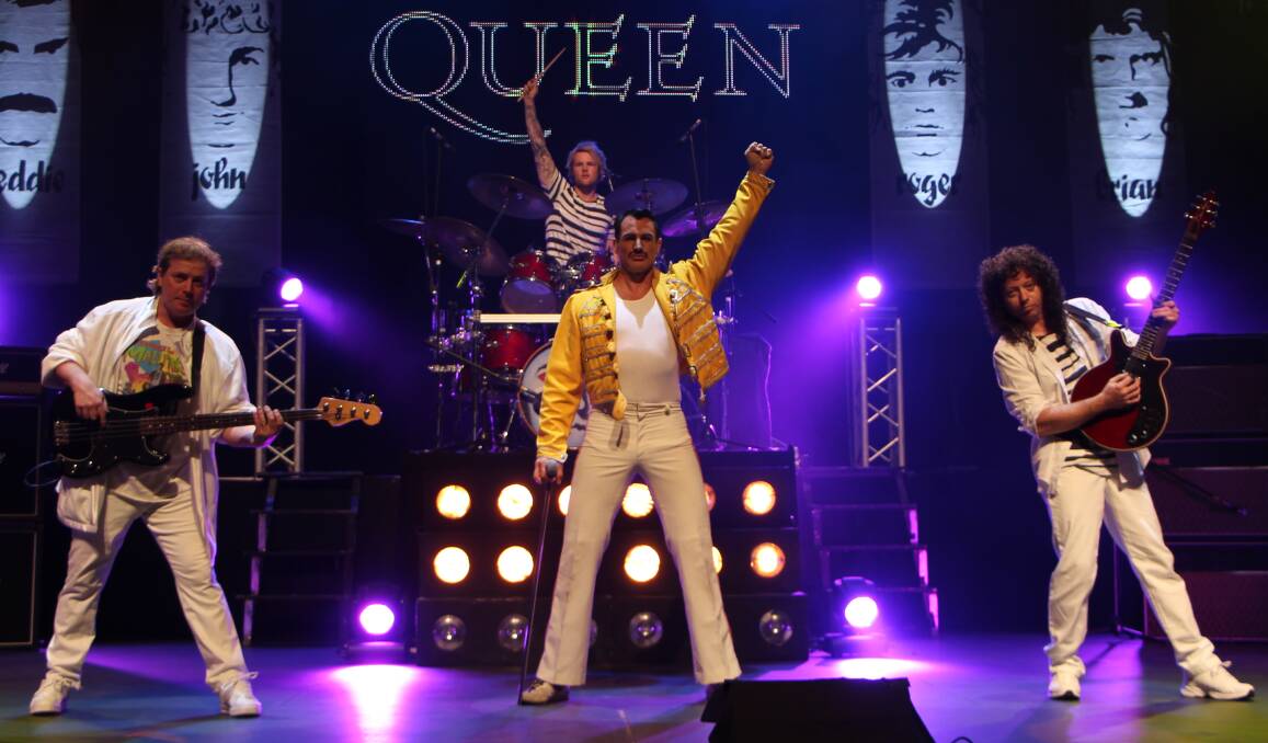 This stunning re-creation of the 1986 We Will Rock You tour features Giles Taylor as Freddie Mercury at his charismatic best. Taylor will be joined by Richie Baker as Brian May on guitar, James Childs as John Deacon on Bass and Kyle Thompson as Roger Taylor on drums.