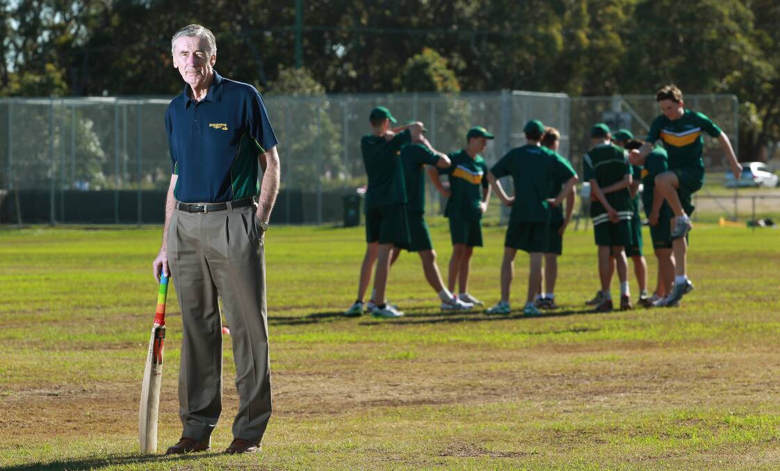 Ken Clifford says he never dreamed he would stay so long at the Hunter Academy of Sport. Picture: Ryan Osland