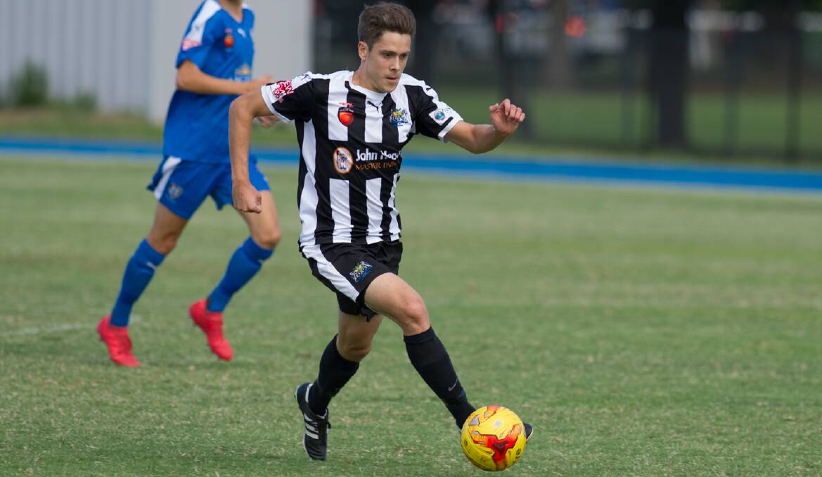Cooks Hill are now untouchable in the Northern League One standings, after Lee Ashton netted a hat-trick on his return to the side. Picture: Hunter Sports Photography