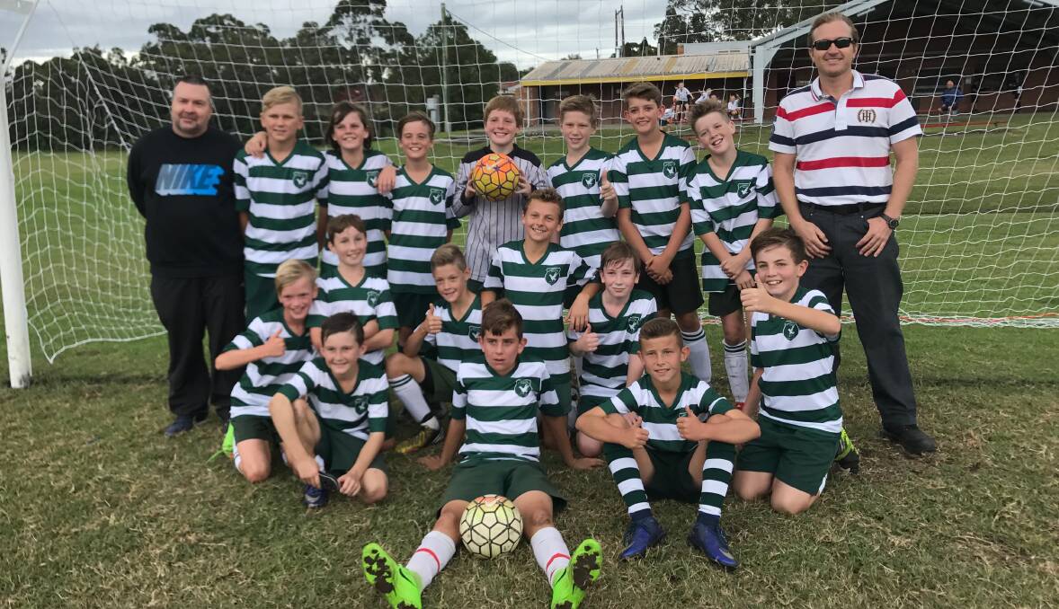 HAIR'S BREADTH: Biddabah Public School were just a single game away from grand final in the state tournament that started out with over 850 teams. Picture: supplied.