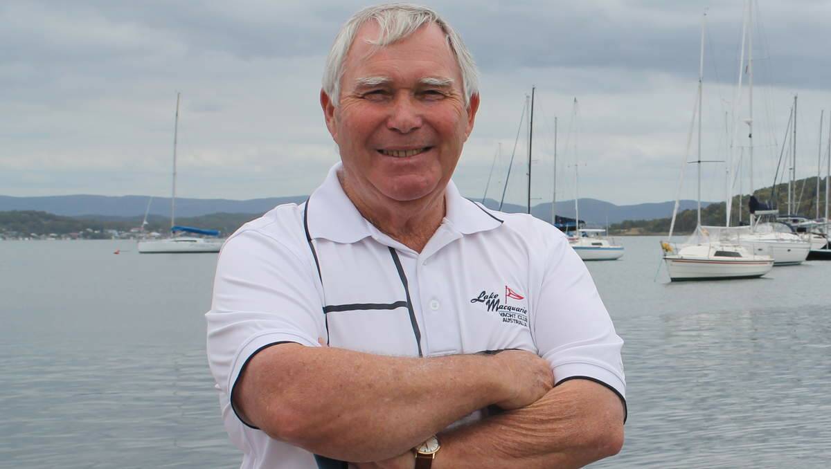 WELCOME NEWS: Lake Macquarie Yacht Club general manager Alan Patterson.