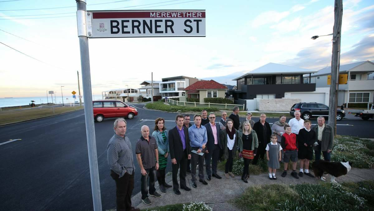 UNHAPPY: Berner Street residents are complaining about traffic issues.