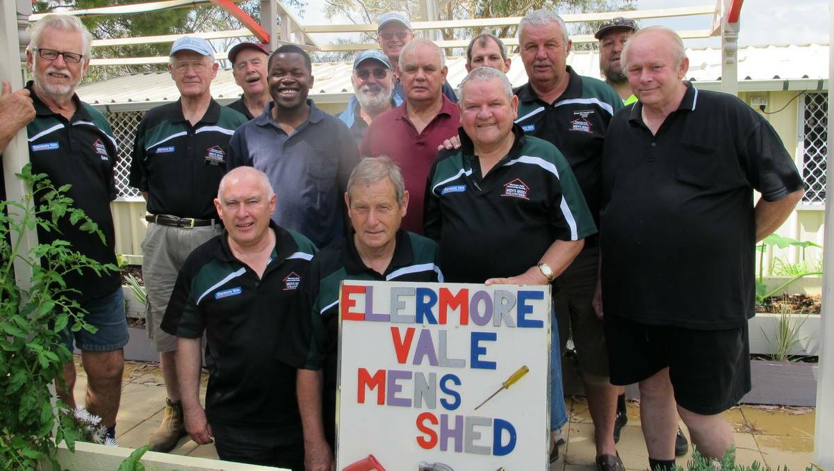 GROWING: The Elermore Vale Men's Shed group wants to expand to meet the increased demand for membership.