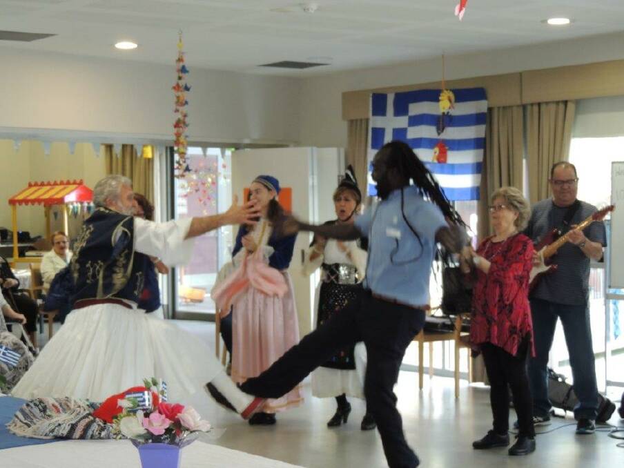DIVERSE: Fronditha Care's   rich cultural activity program gives residents a chance to get a flavour of different cultures.