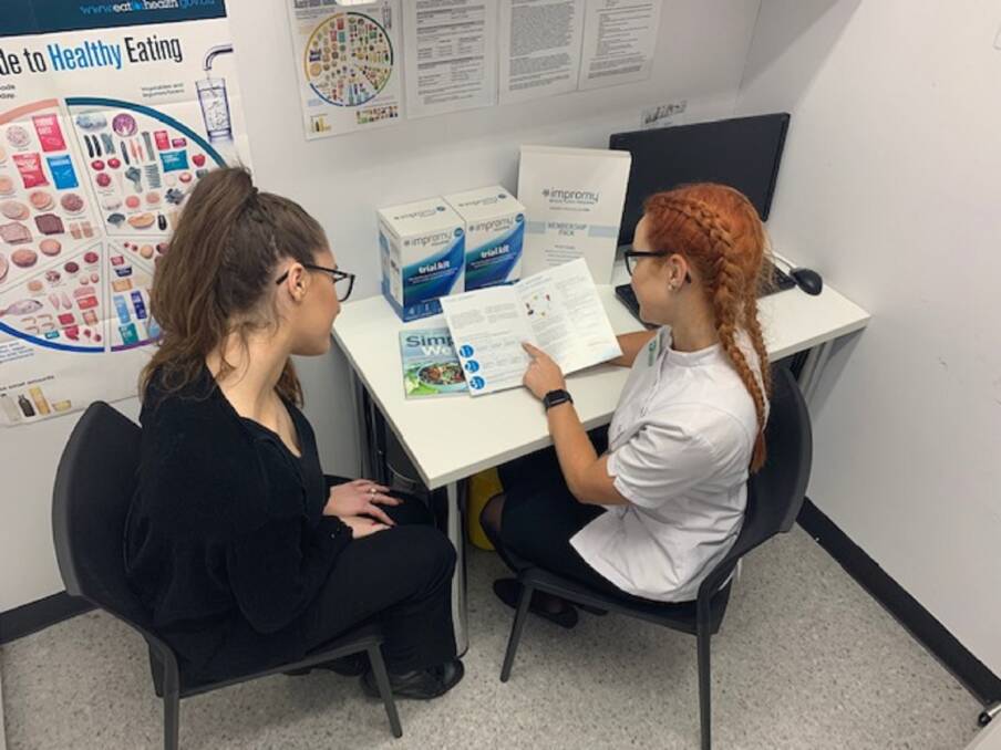 BENEFICIAL: Pharmacists and consultants at Terry White Chemmart Hamilton can develop a weight management plan so that you can achieve the best possible results from the 12-week challenge. 