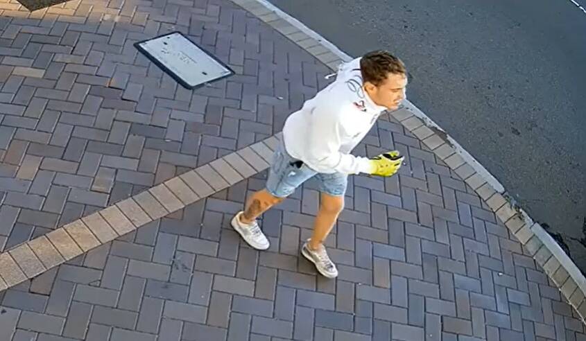 Anyone with information that may help identify the man in this image is asked to contact Crime Stoppers on 1800 333 000.