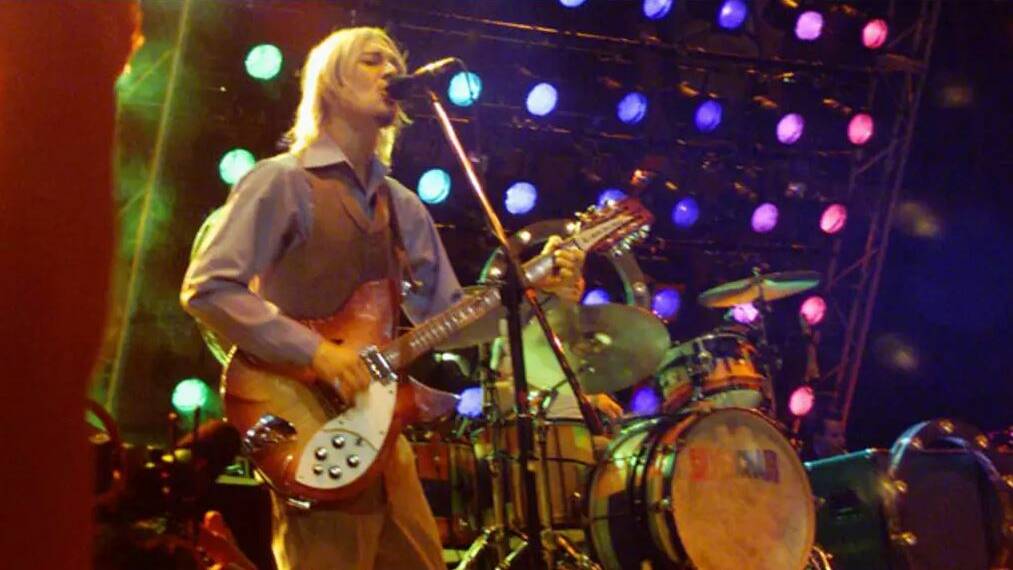 Silverchair perform at the ARIA Awards in 2002.

Photo: Edwina Pickles