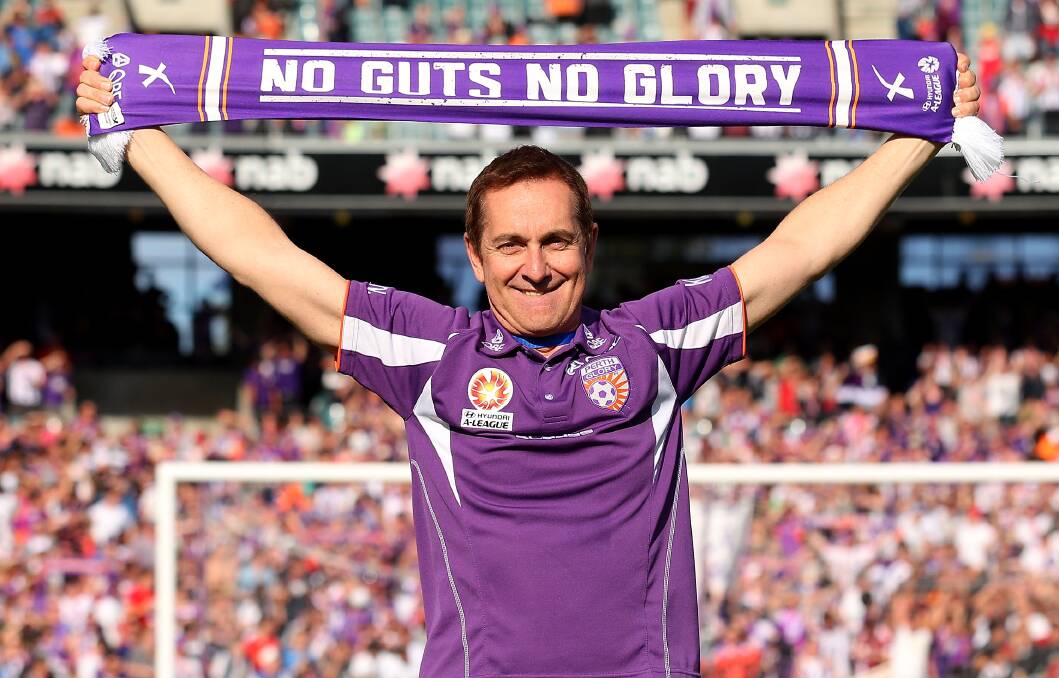 Former Perth Glory owner Tony Sage. Picture Getty Images