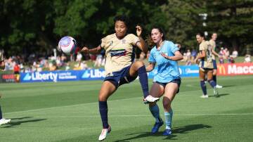 Import Sarina Bolden will lead the Newcastle Jets attack in their A-League Women's semi-final against Melbourne City. Picture Peter Lorimer