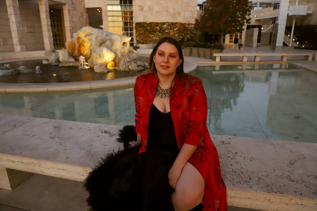 Melody Pool at The Getty Museum in Los Angeles. Picture by Henry Diltz