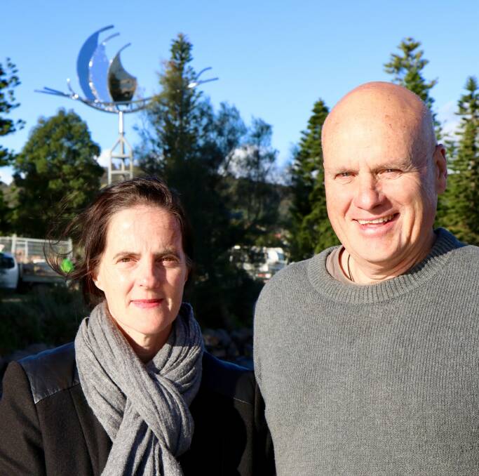 INSPIRED: Award-winning Sydney artists Susan Milne and Greg Stonehouse. Picture: Supplied